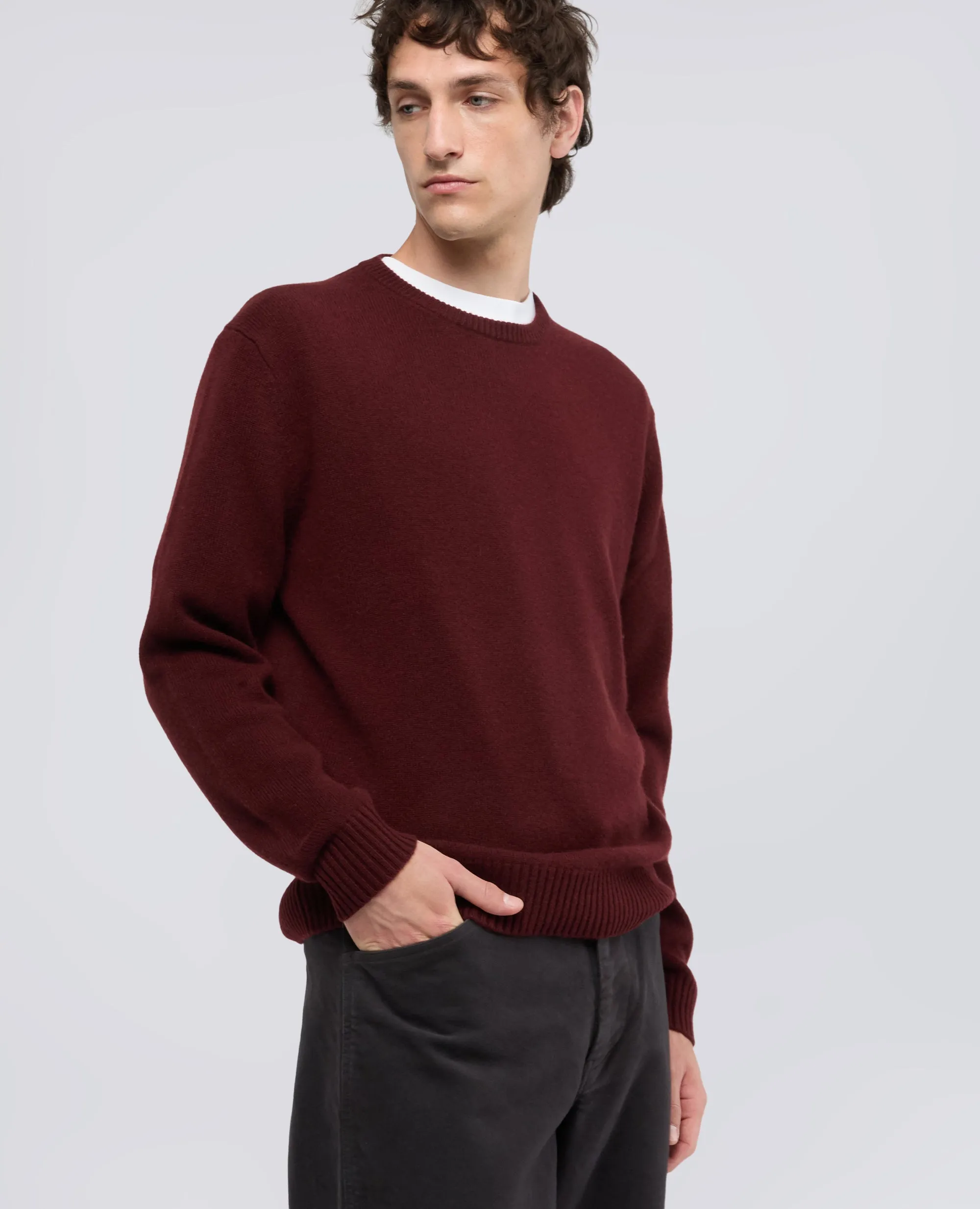 MAGLIA GIROCOLLO IN CASHMERE - BARBERA sold by Aspesi product image thumbnail 4