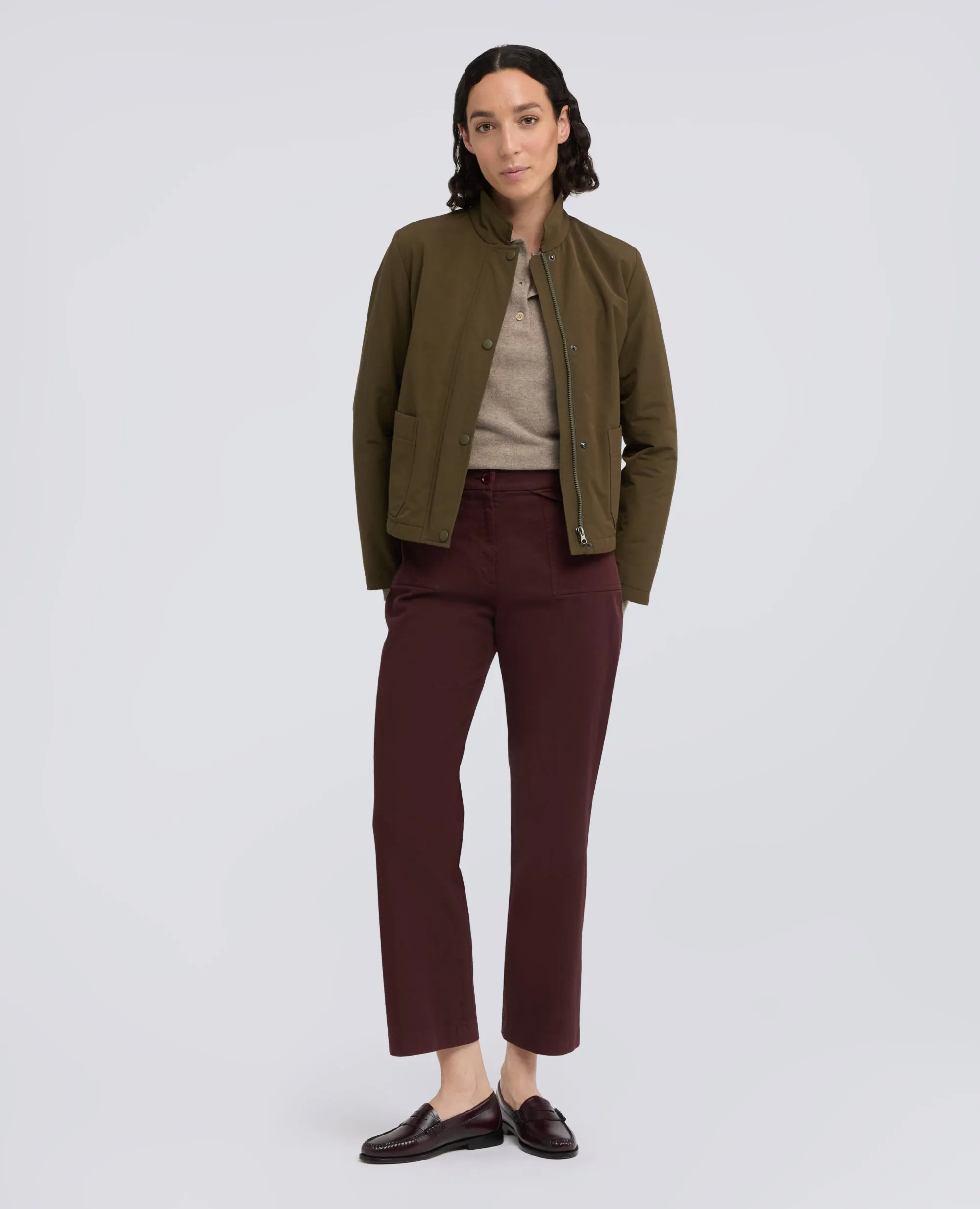 GIACCA IN TELA DI MISTO COTONE - MILITARE sold by Aspesi product image thumbnail 2
