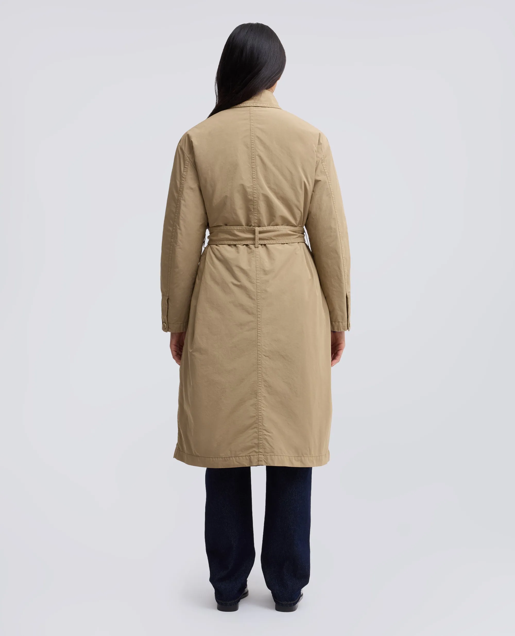 CAPPOTTO ESSENZIALE CON INTERNO STACCABILE TRAPUNTATO - BEIGE sold by Aspesi product image thumbnail 3