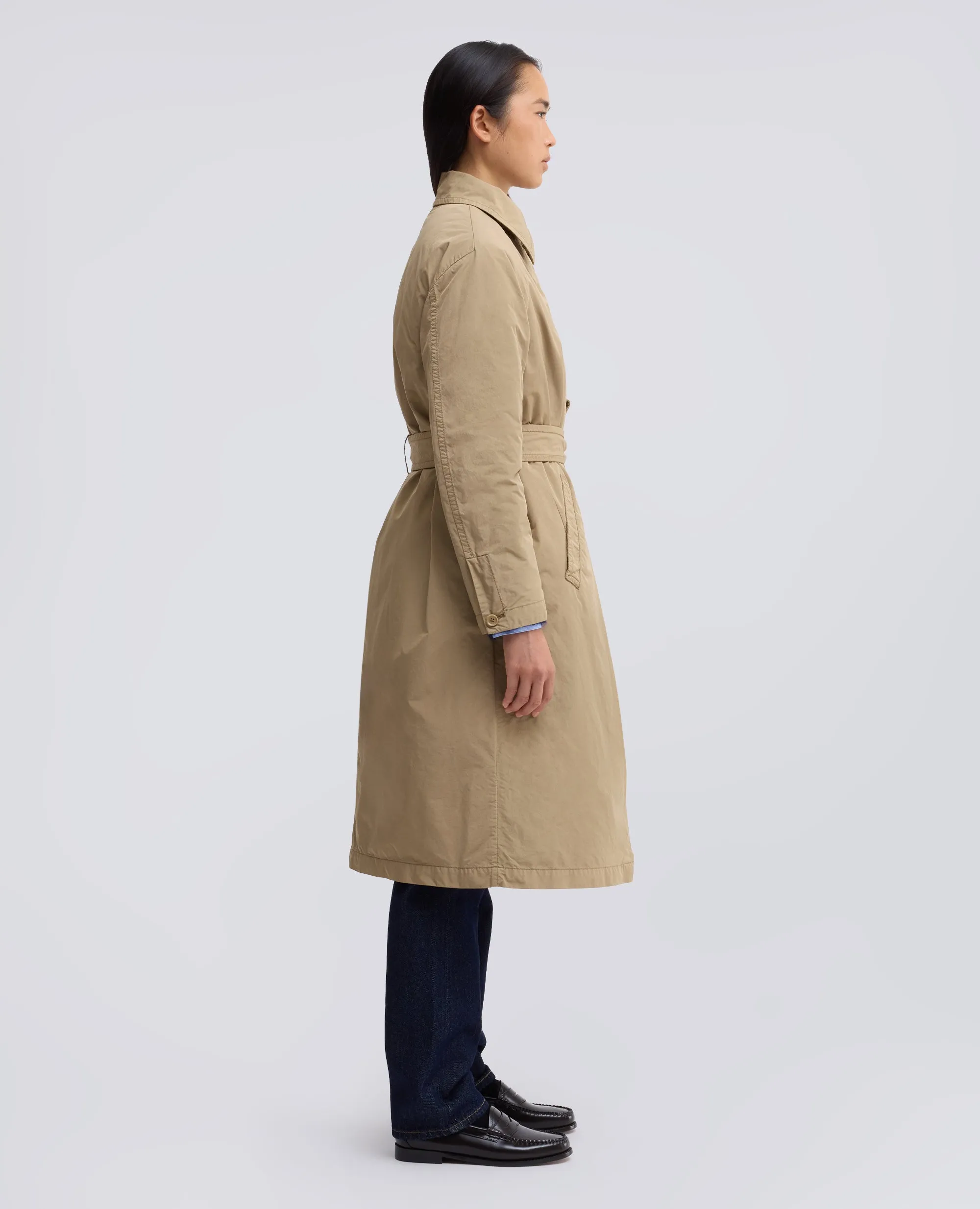 CAPPOTTO ESSENZIALE CON INTERNO STACCABILE TRAPUNTATO - BEIGE sold by Aspesi product image thumbnail 4