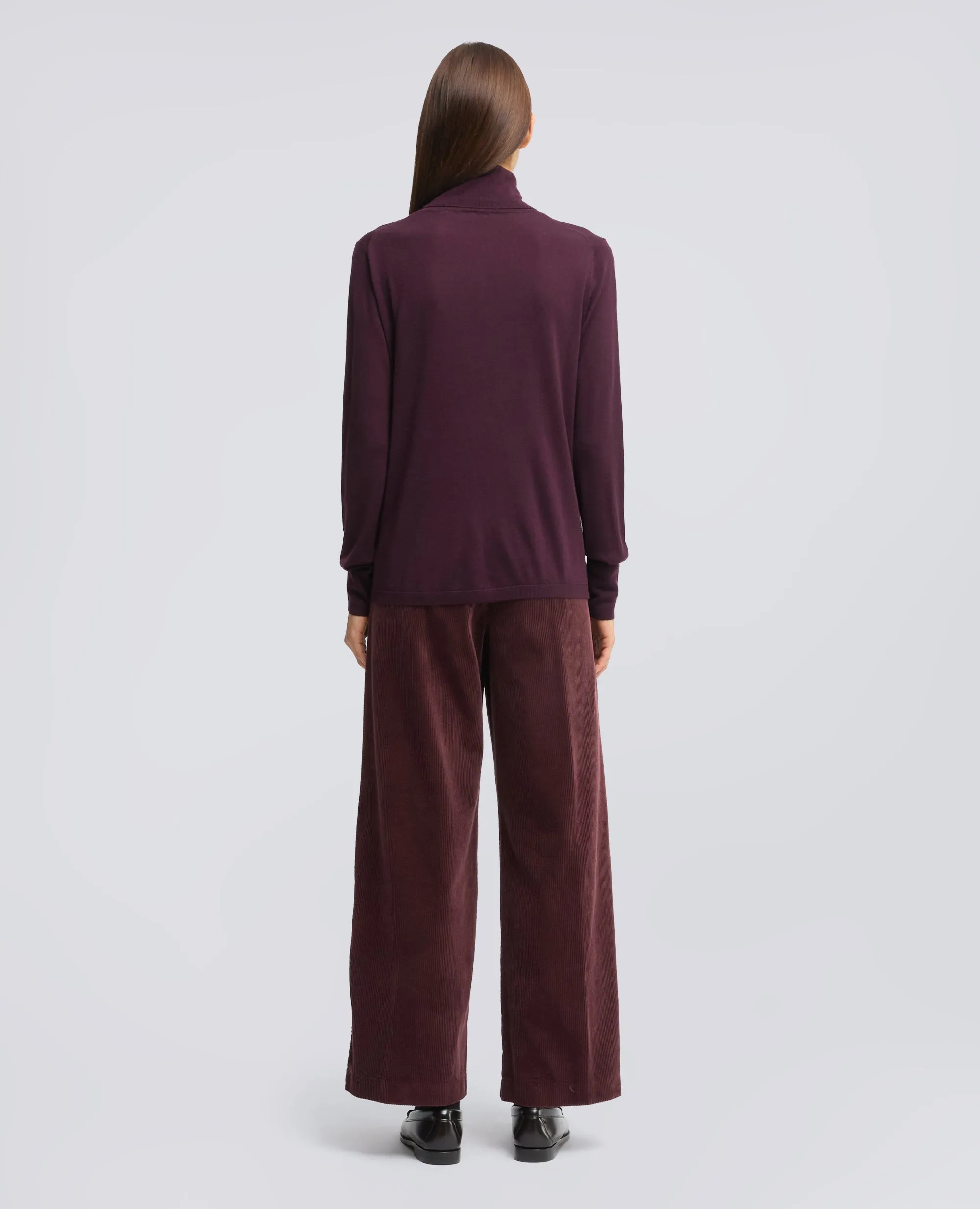 MAGLIA DOLCEVITA IN LANA MERINO - BARBERA sold by Aspesi product image thumbnail 3