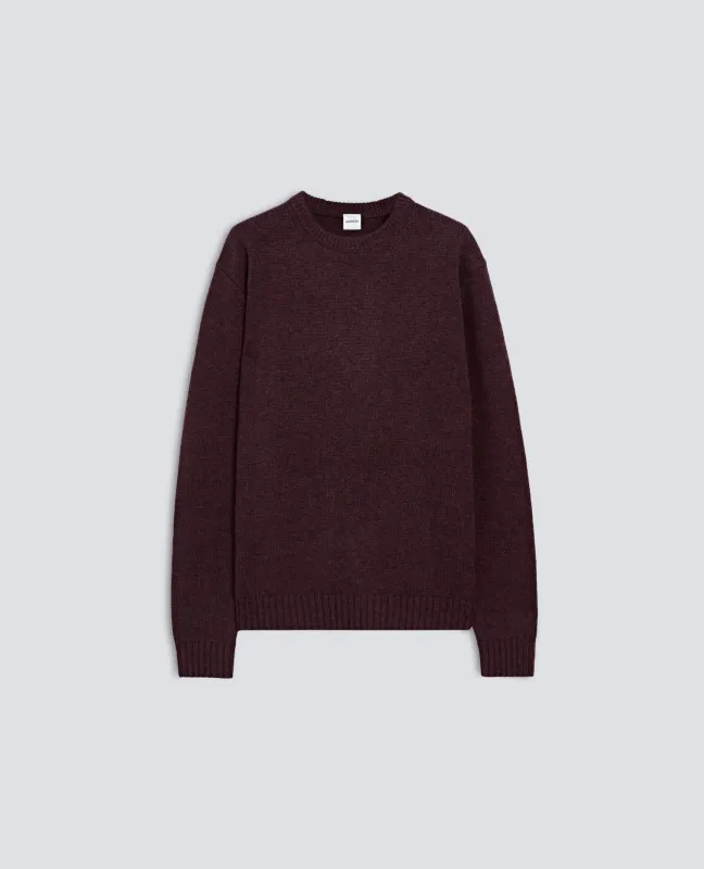 MAGLIA GIROCOLLO IN MISTO LANA E NYLON - BARBERA made by Aspesi