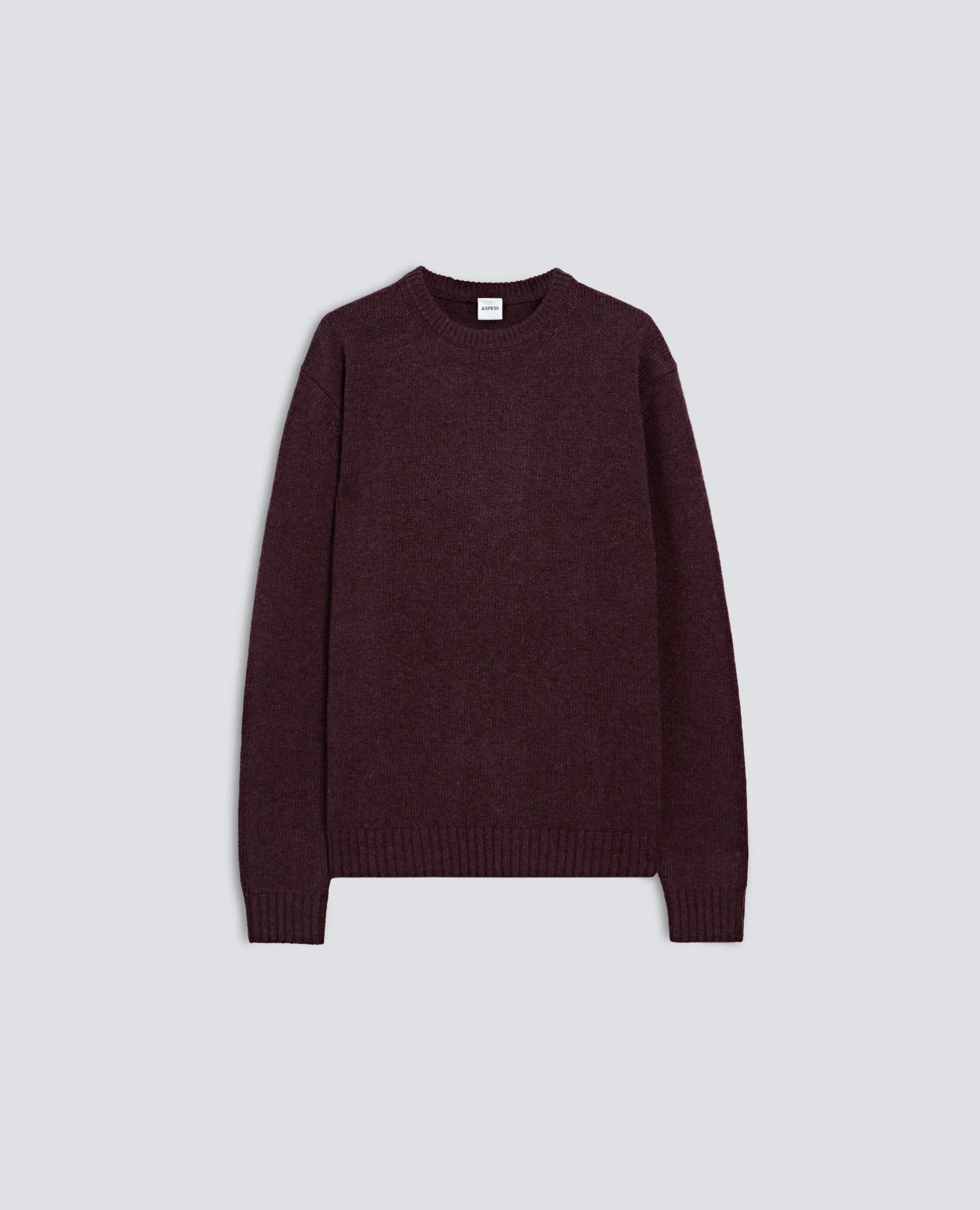 MAGLIA GIROCOLLO IN MISTO LANA E NYLON - BARBERA sold by Aspesi