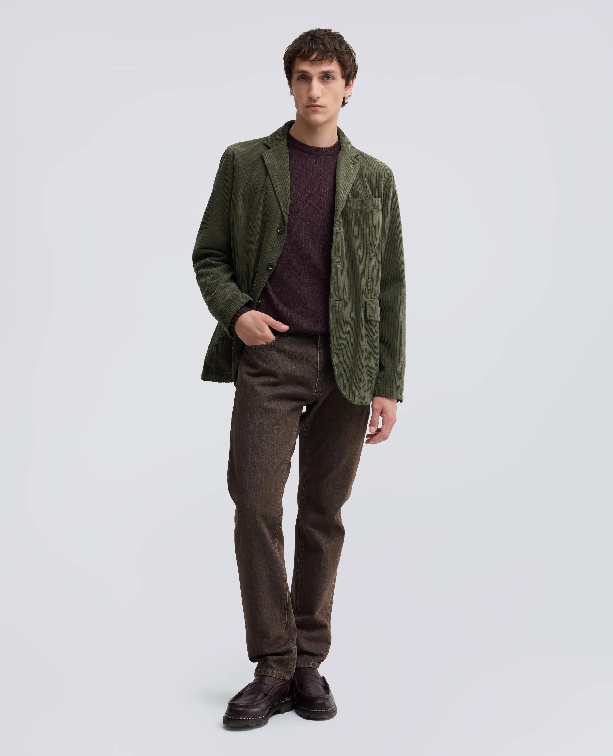 MAGLIA GIROCOLLO IN MISTO LANA E NYLON - BARBERA sold by Aspesi product image thumbnail 2