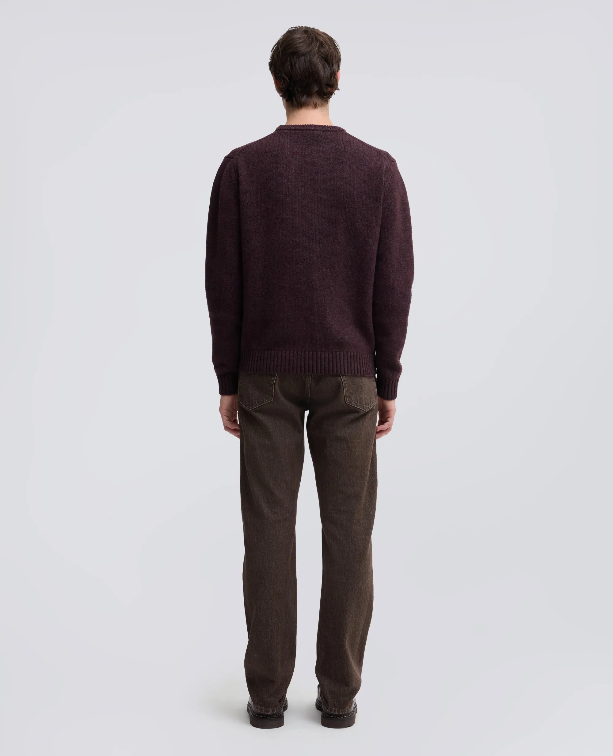 MAGLIA GIROCOLLO IN MISTO LANA E NYLON - BARBERA sold by Aspesi product image thumbnail 3