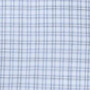 CAMICIA SEDICI IN POPELINE DI COTONE CON MOTIVO CHECK - AZZURRO sold by Aspesi product image thumbnail 5
