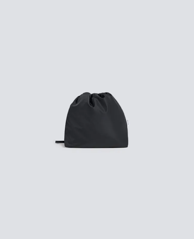 BORSA A SACCHETTO CON TRACOLLA IN NYLON - NERO made by Aspesi