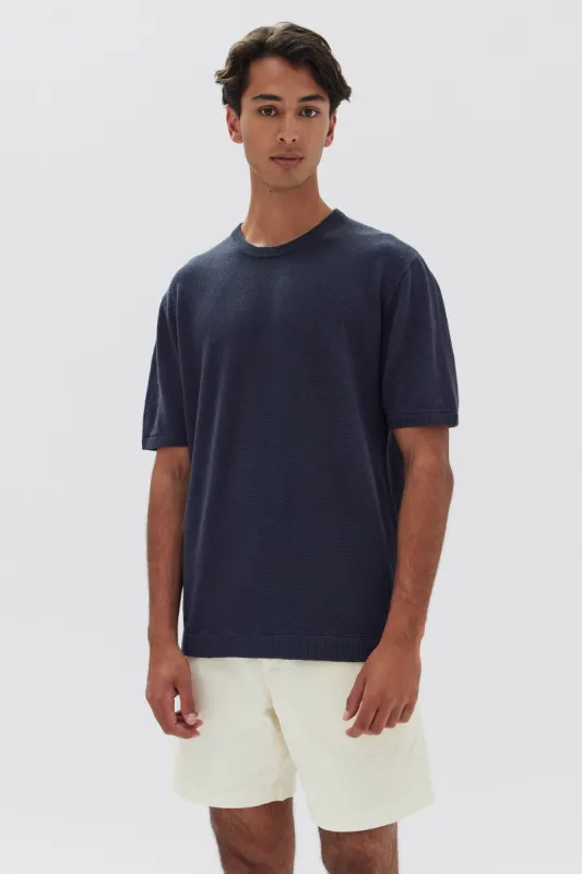 Pique Short Sleeve Knit sold by Assembly Label