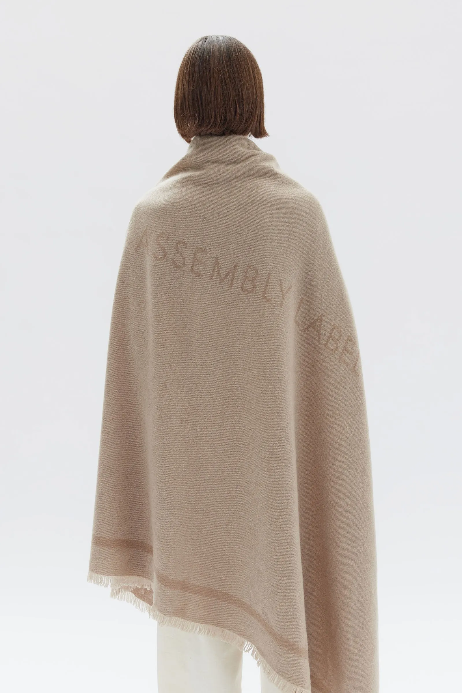 Jacquard Merino Wool Scarf sold by Assembly Label product image thumbnail 2