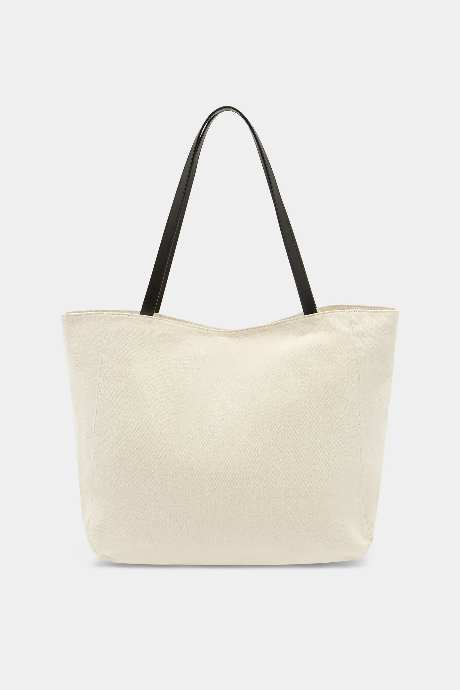 Leather Trim Canvas Tote sold by Assembly Label