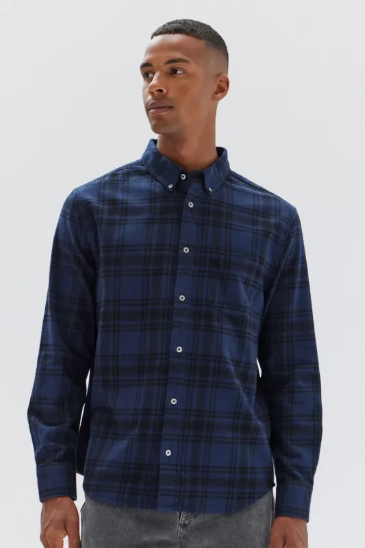 Tanner Brushed Check Shirt sold by Assembly Label