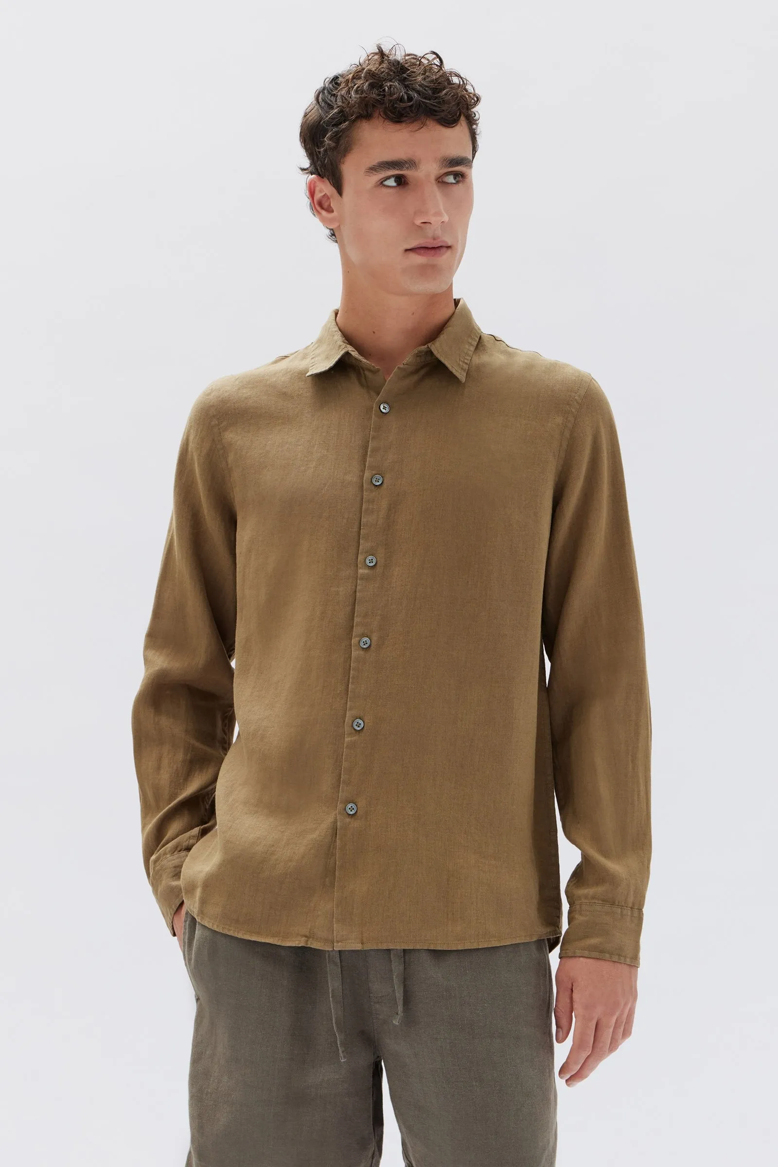 Casual Linen Shirt sold by Assembly Label