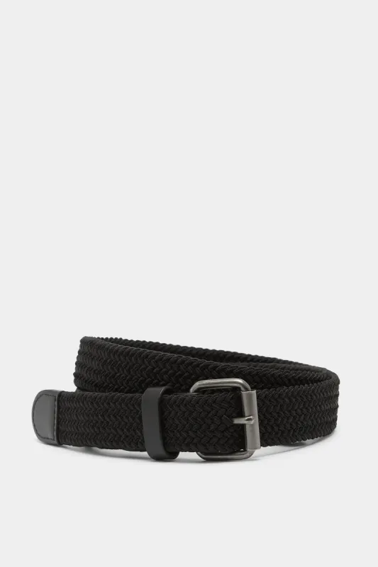 Mens Braided Leather Belt sold by Assembly Label