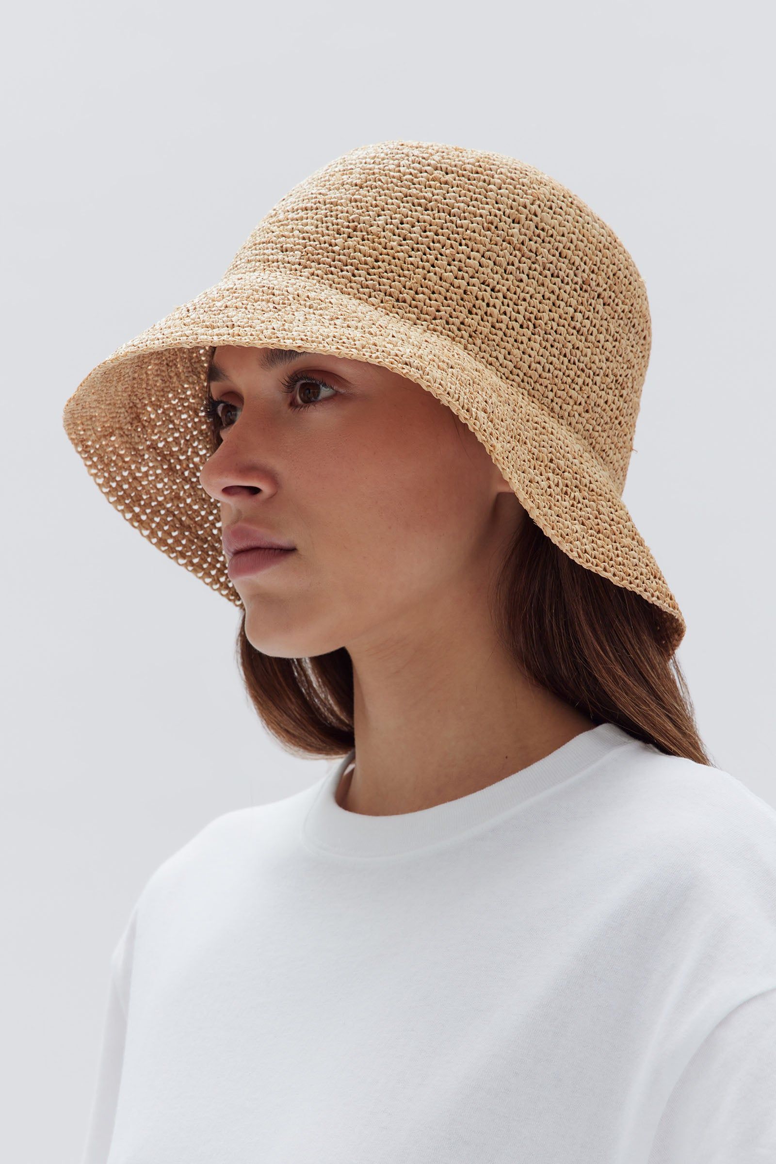 Raffia Bucket Hat sold by Assembly Label product image thumbnail 2
