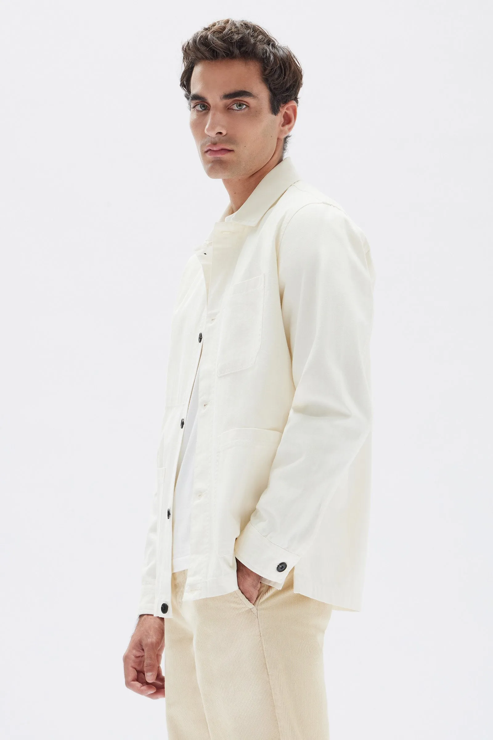 Herringbone Chore Jacket sold by Assembly Label product image thumbnail 4