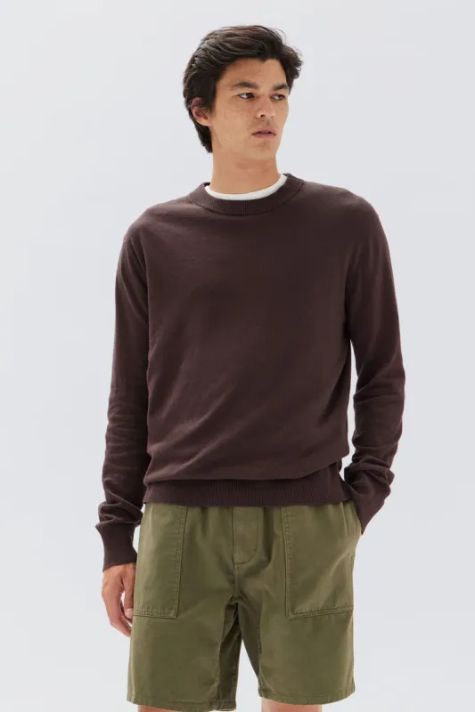 Mens Cotton Cashmere Sweater sold by Assembly Label