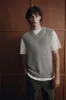 Leo V Neck Knit Vest sold by Assembly Label