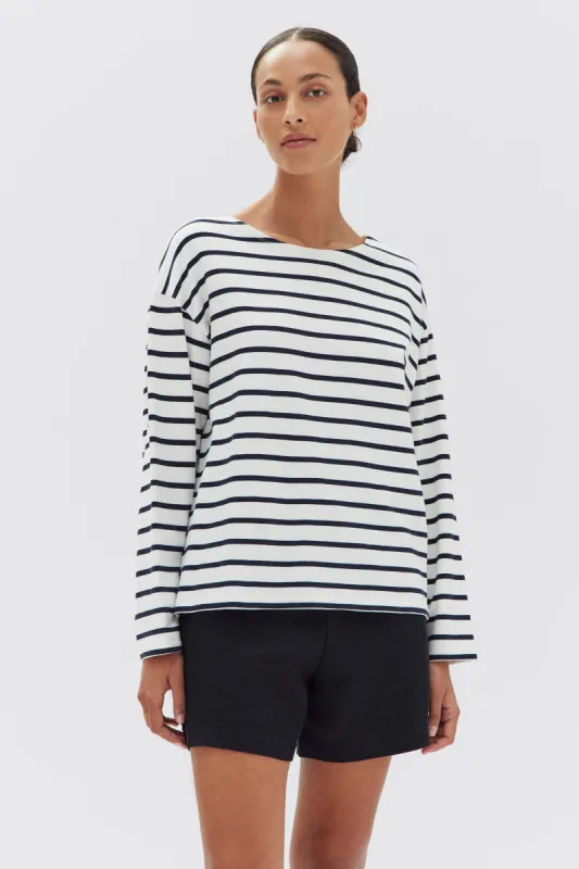 Bateau Long Sleeve Tee sold by Assembly Label