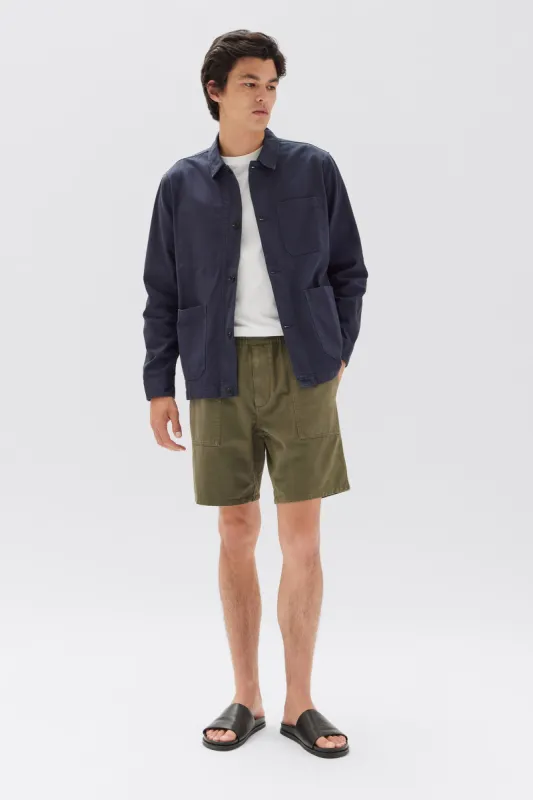 Herringbone Chore Jacket sold by Assembly Label