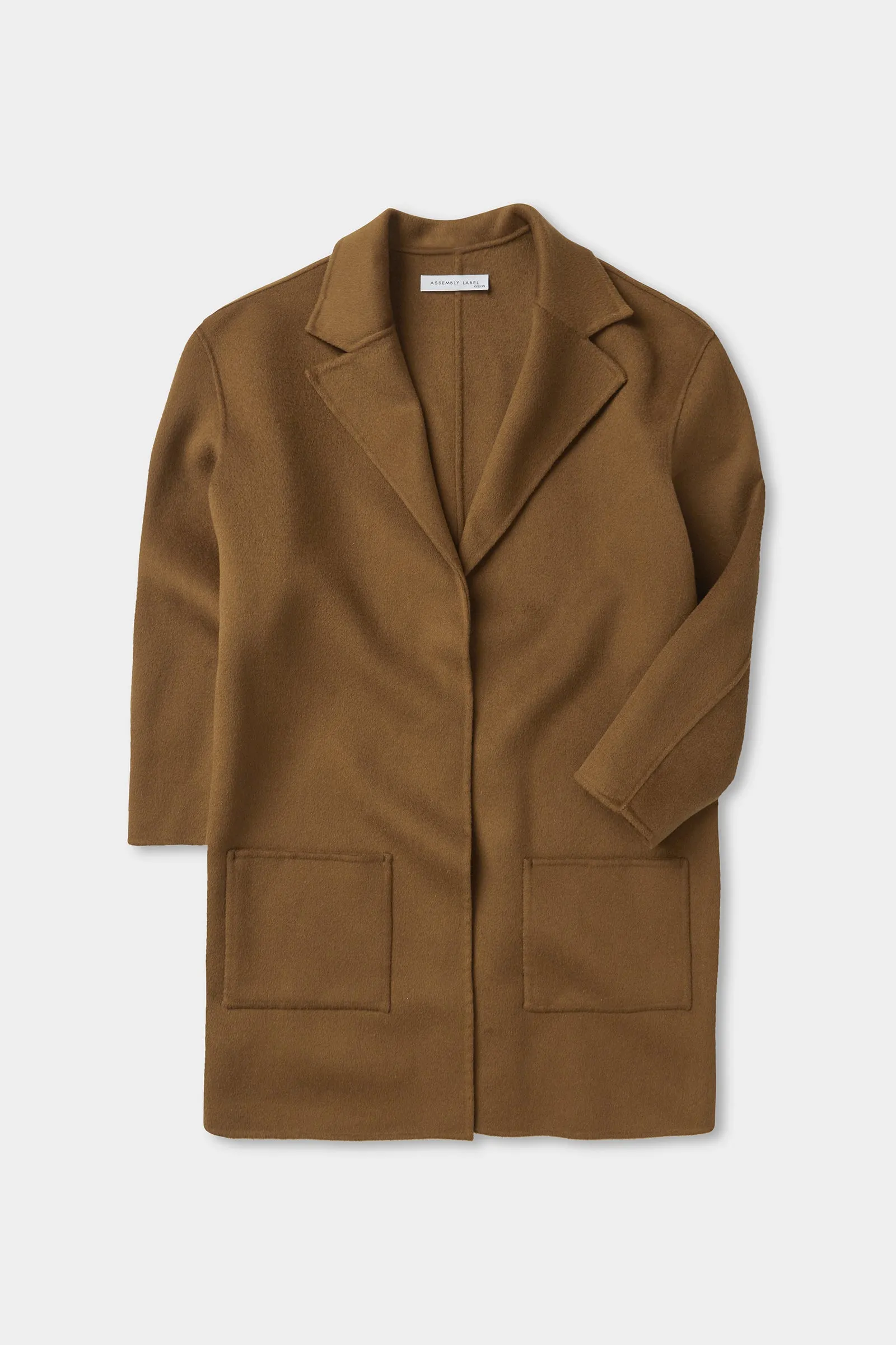 Re-Worn Womens Single Breasted Wool Coat sold by Assembly Label