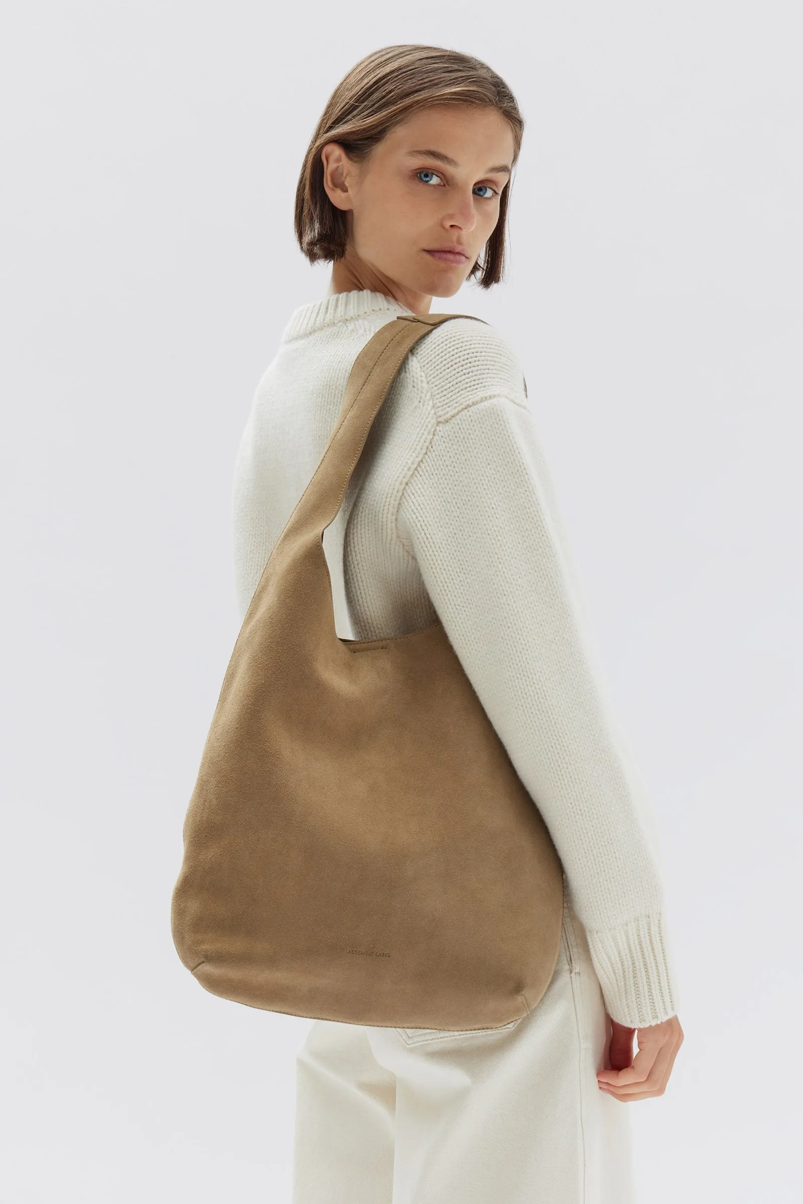 Suede Hobo Bag sold by Assembly Label product image thumbnail 3