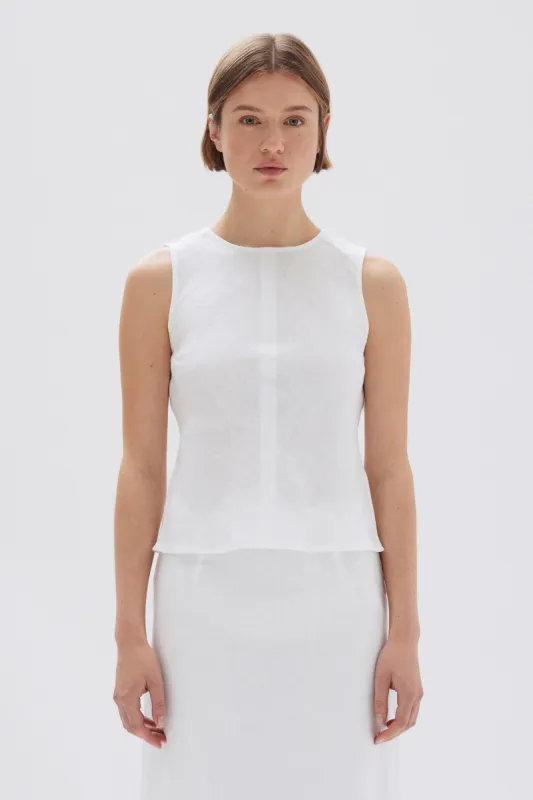 Solis Linen Top made by Assembly Label