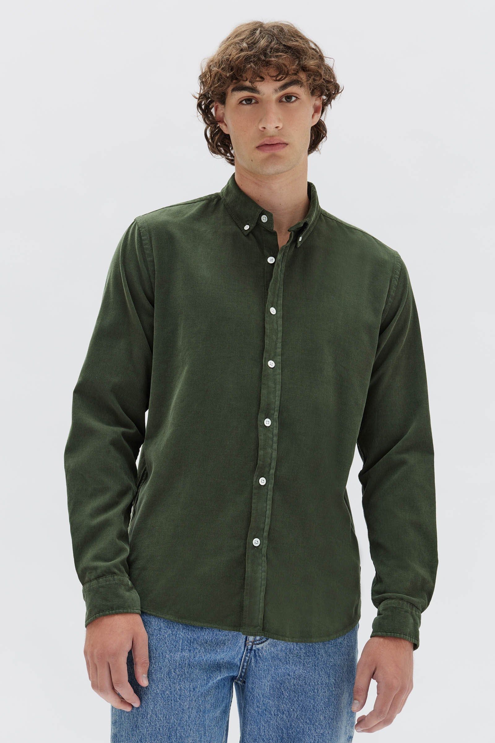 Cord Long Sleeve Shirt sold by Assembly Label