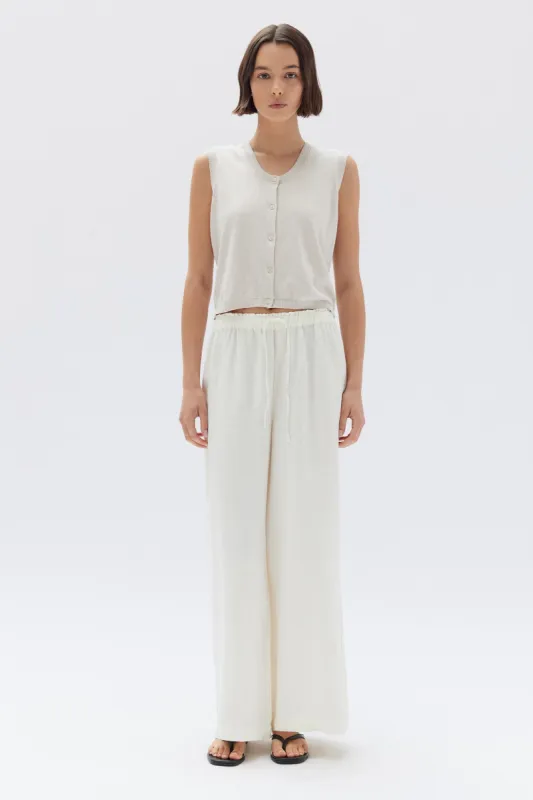 Amelia Linen Pant sold by Assembly Label