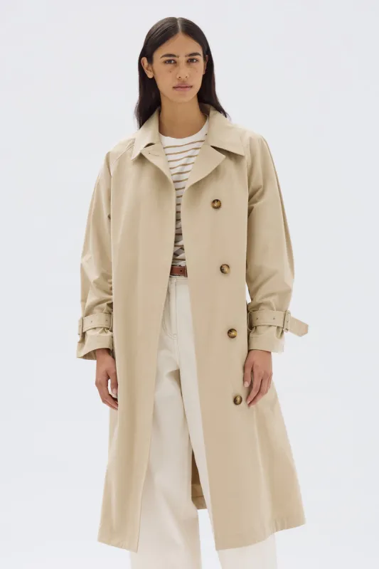 Alessandra Trench Coat sold by Assembly Label