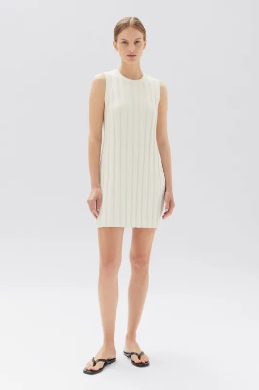 Alana Knit Rib Mini Dress sold by Assembly Label