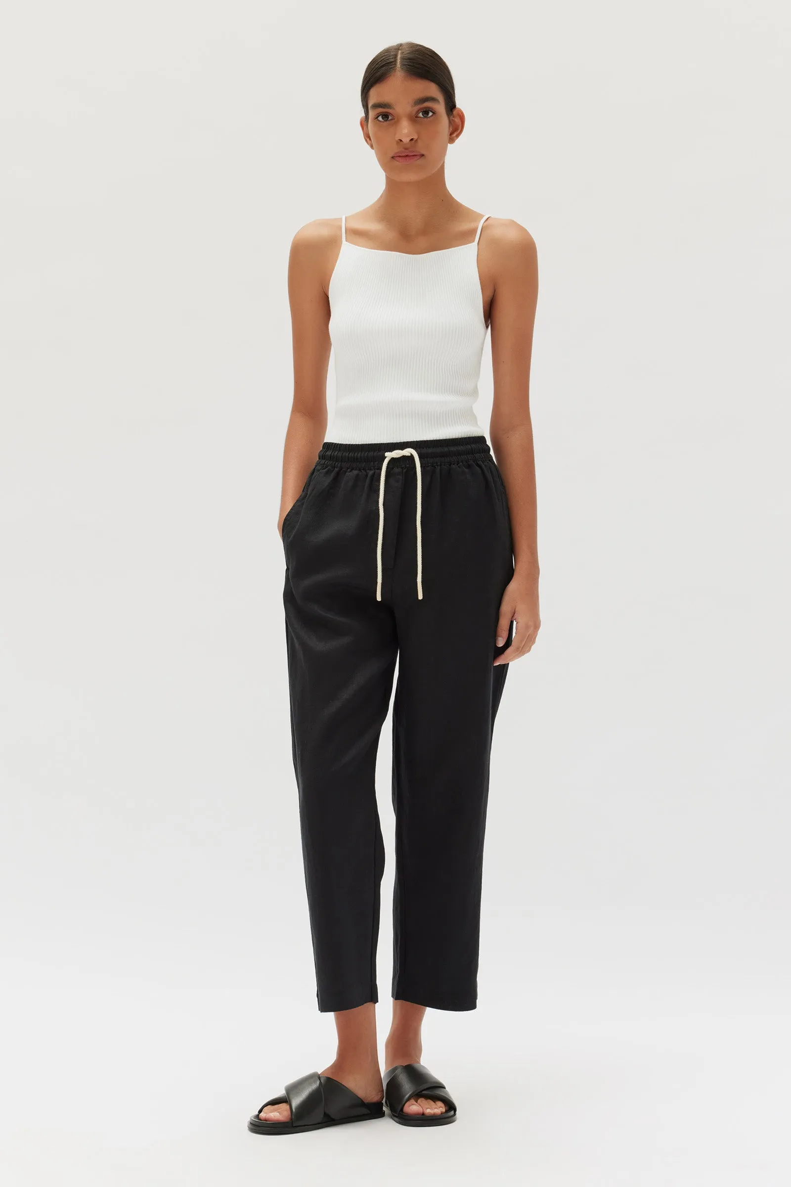 Ami Linen Pant sold by Assembly Label