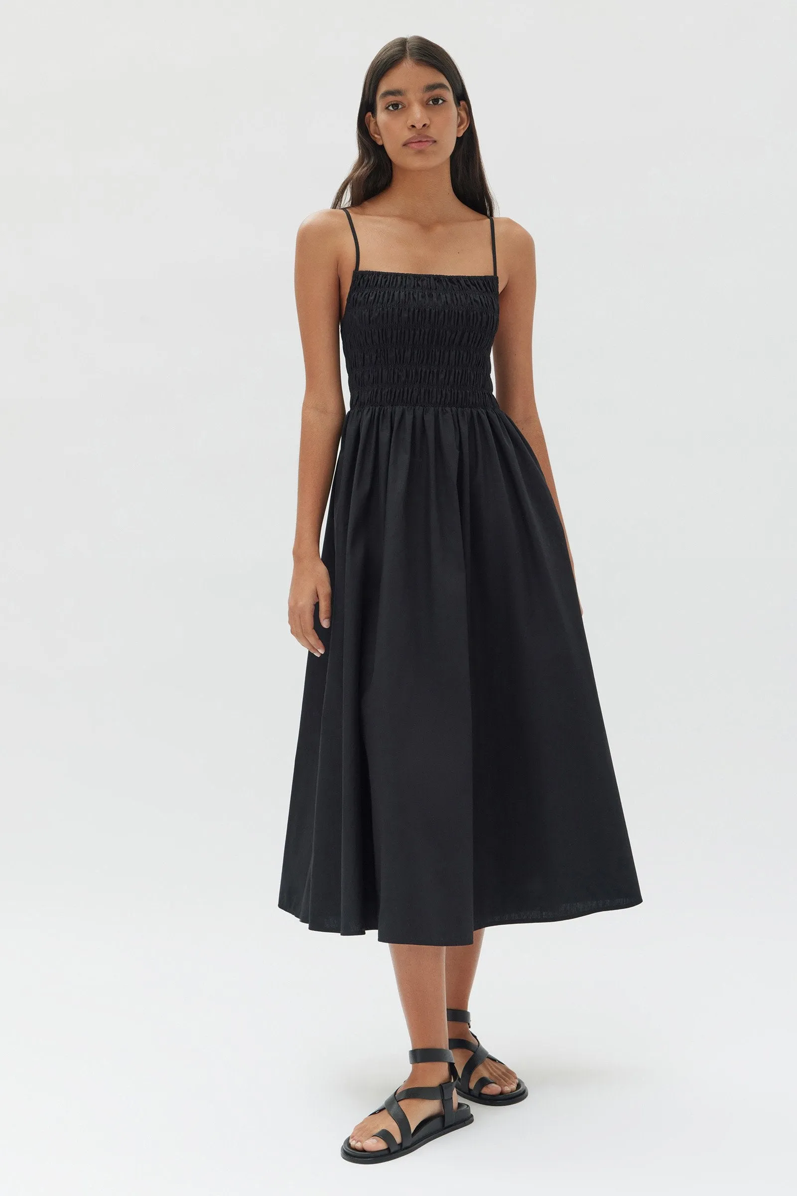 Aubrey Rouched Dress sold by Assembly Label