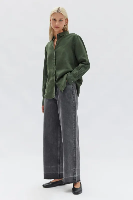 Xander Linen Shirt sold by Assembly Label