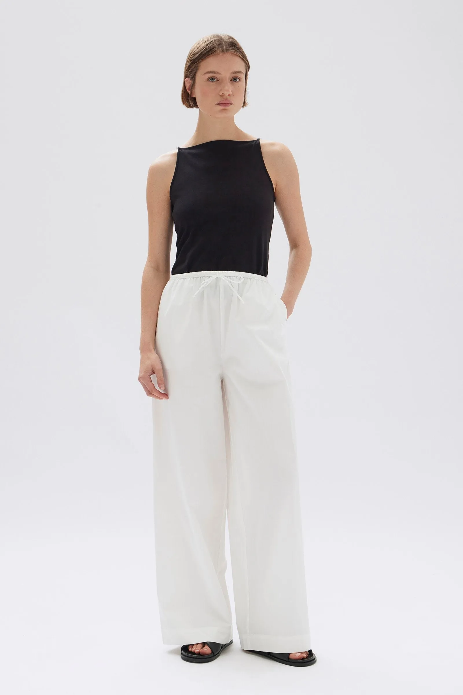 Philipa Poplin Pant sold by Assembly Label