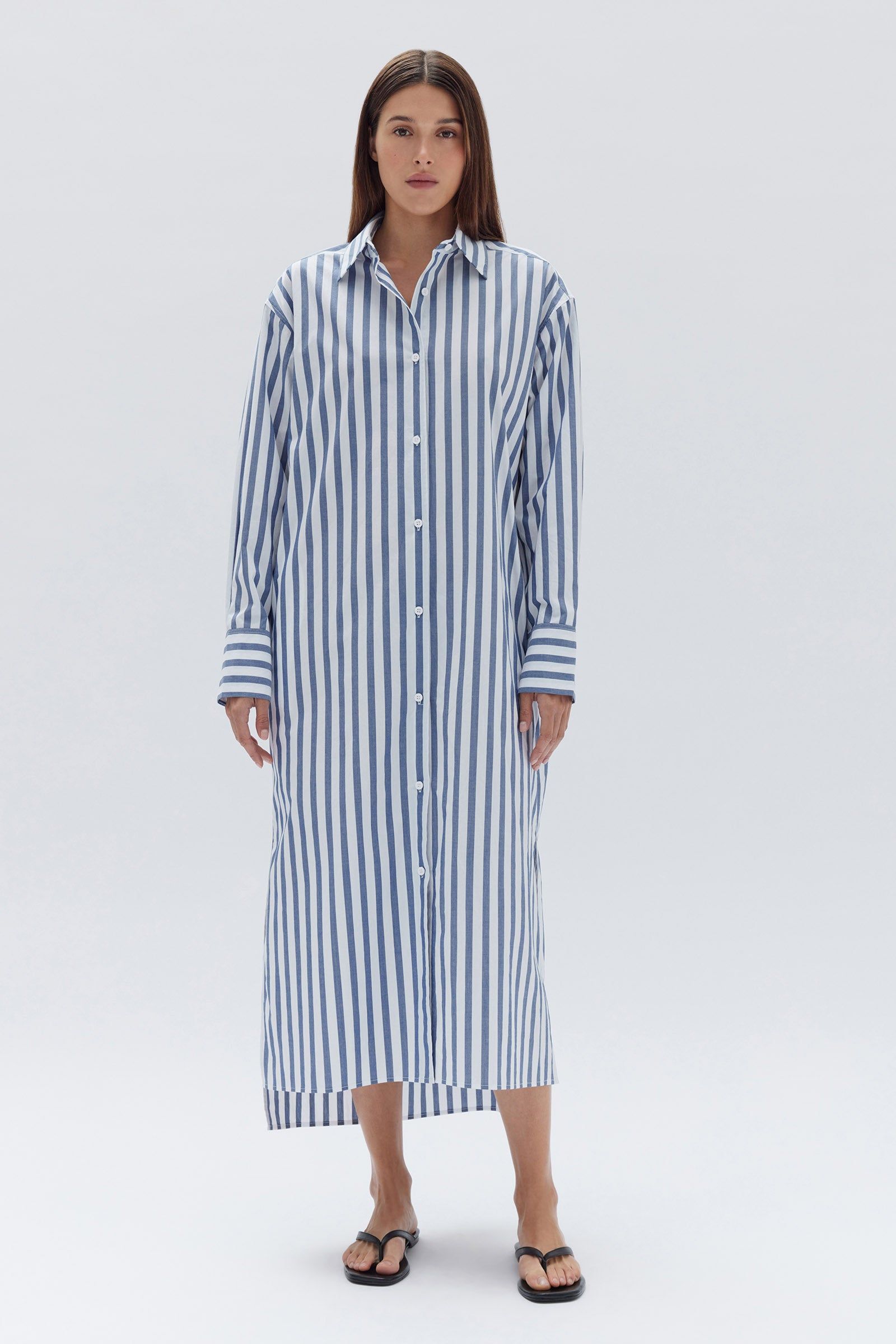 Marie Poplin Shirt Dress sold by Assembly Label product image thumbnail 3