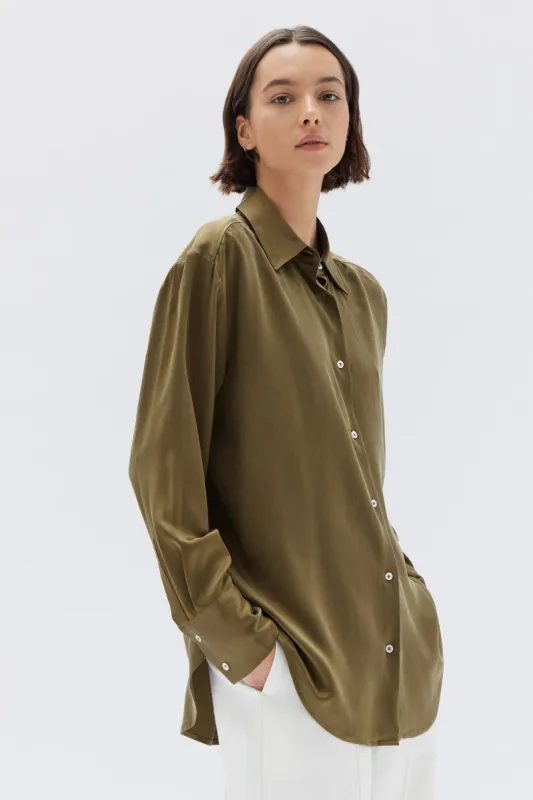 Ena Silk Shirt made by Assembly Label