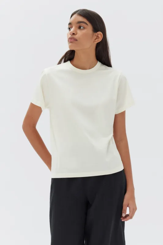 Silk Blend Tee sold by Assembly Label