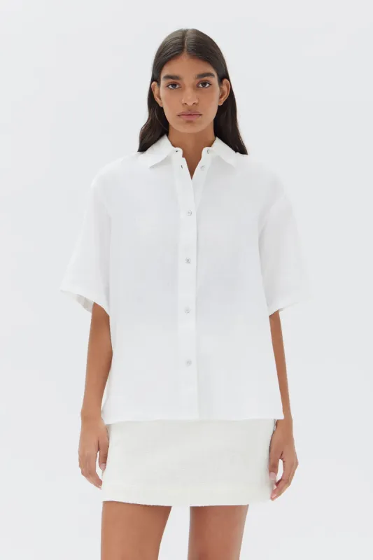 Corine Linen Shirt sold by Assembly Label