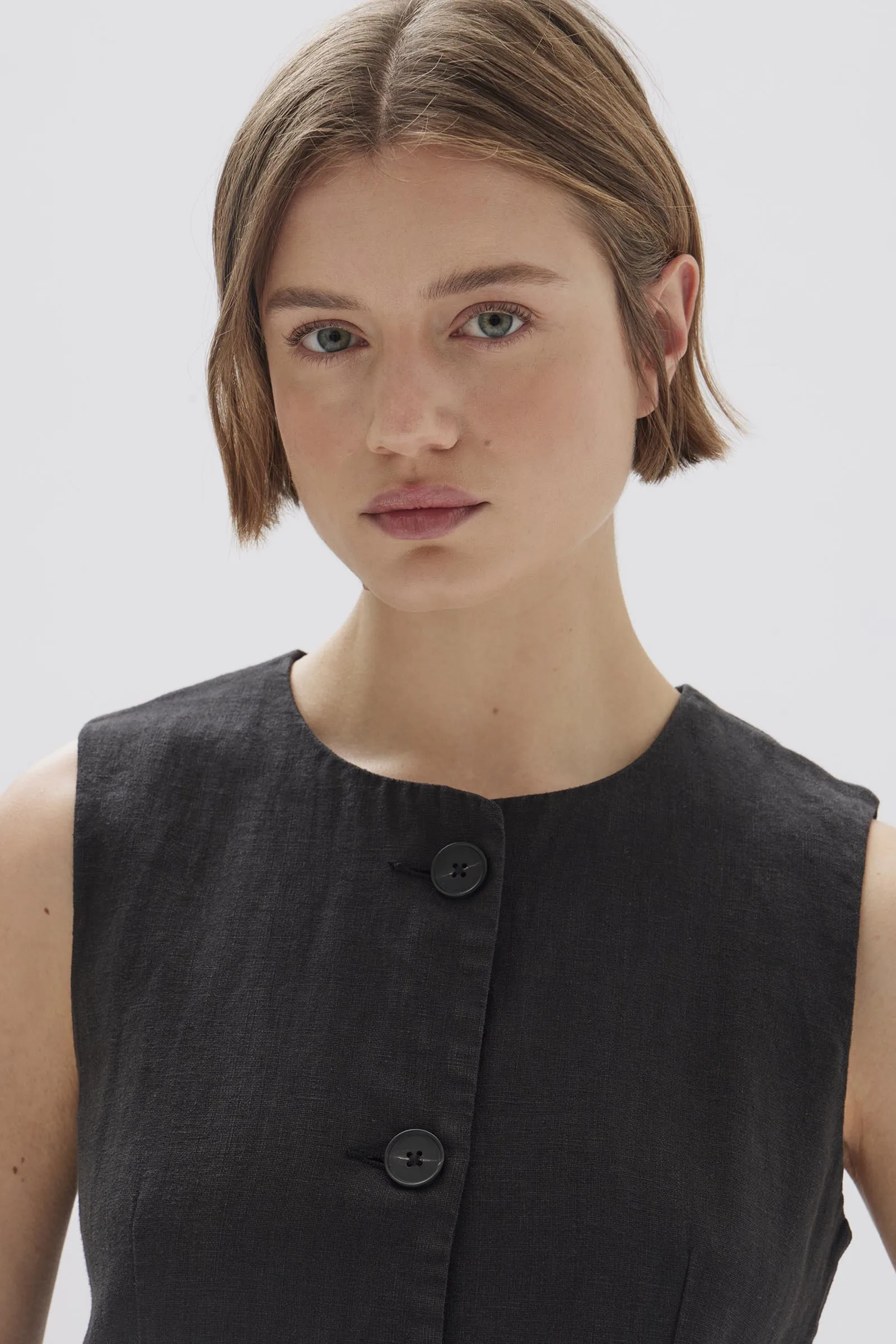 Coralie Linen Mini Dress sold by Assembly Label product image thumbnail 2