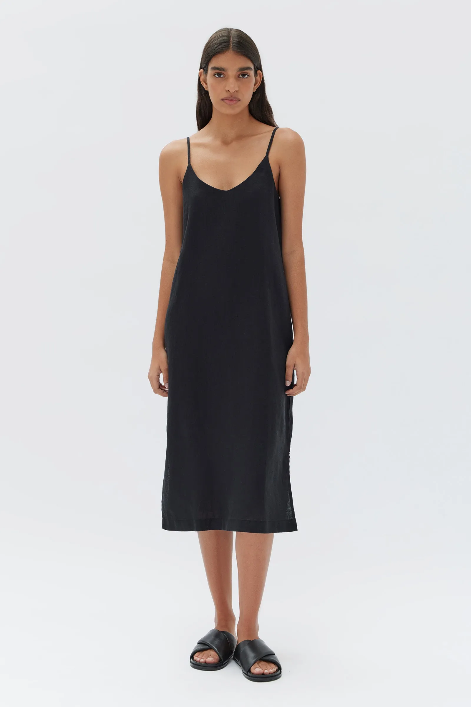Linen Slip Dress sold by Assembly Label
