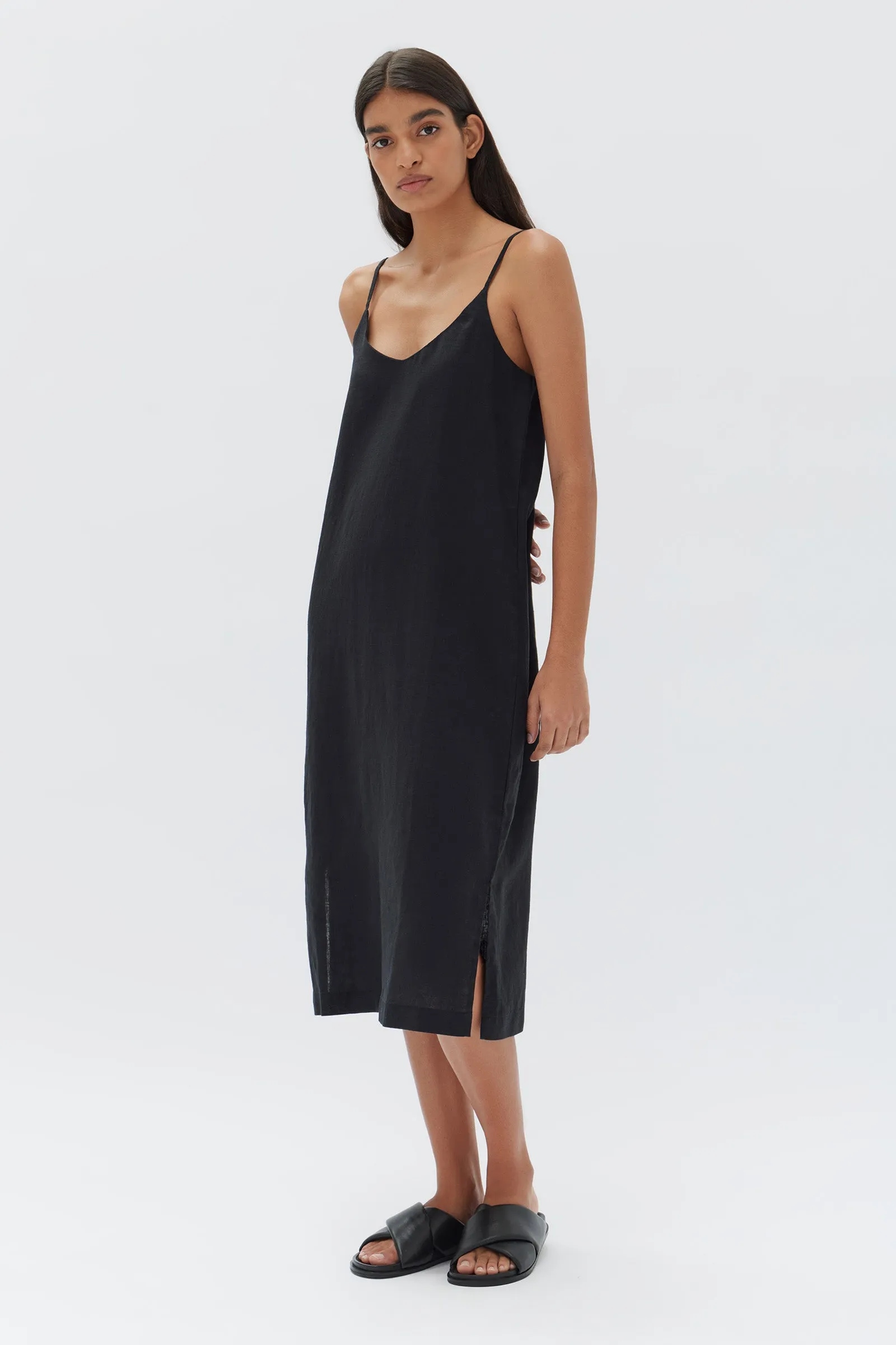 Linen Slip Dress sold by Assembly Label product image thumbnail 3