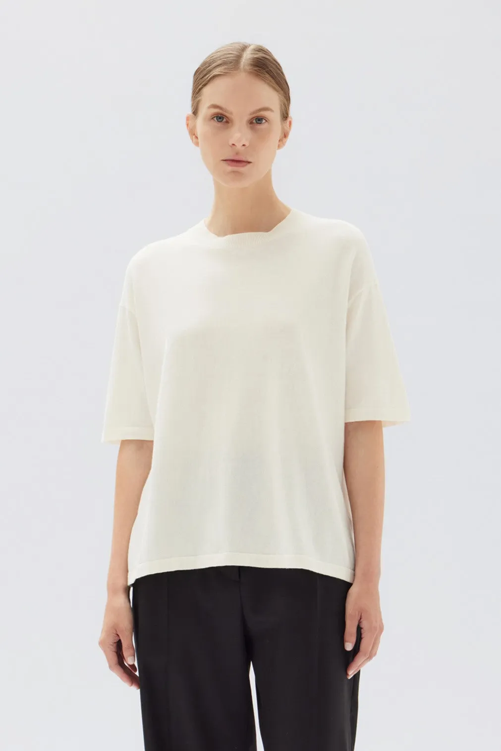 Cotton Cashmere Tee sold by Assembly Label