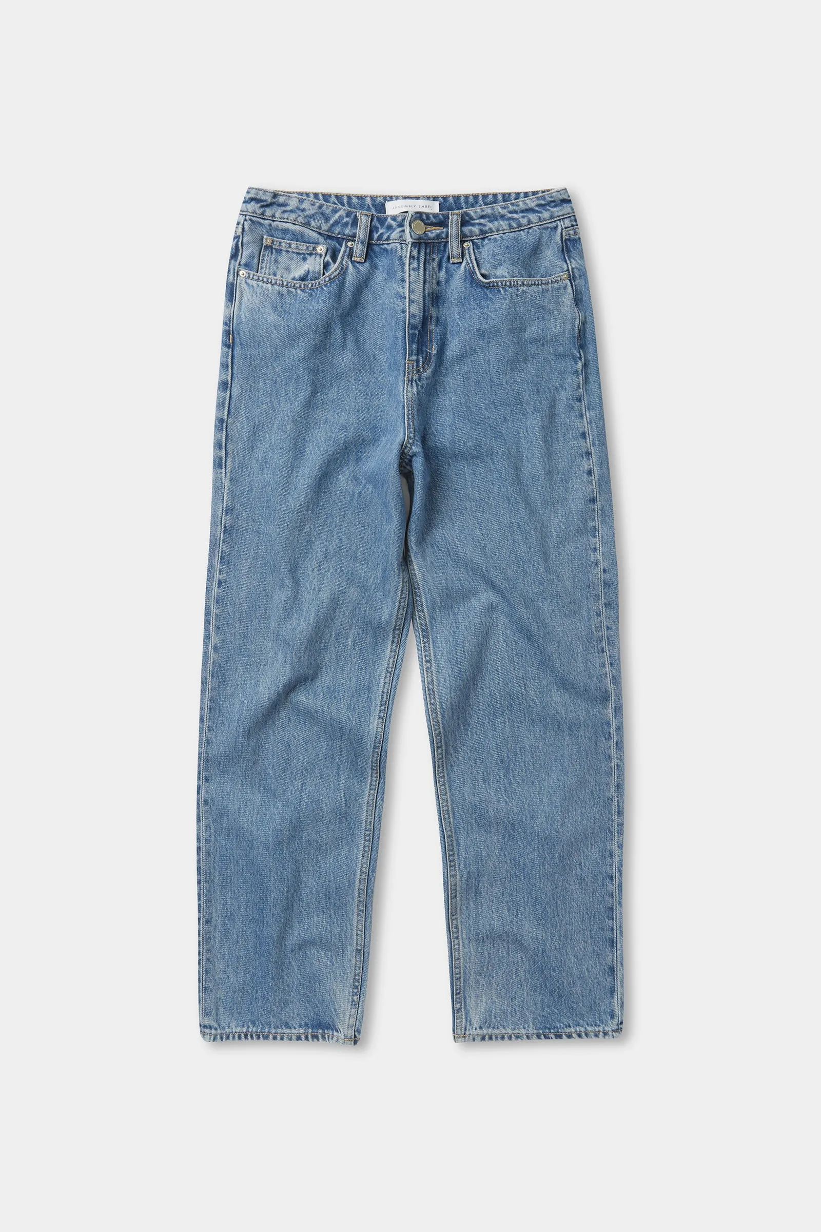 Re-Worn Womens Vintage Straight Jean sold by Assembly Label