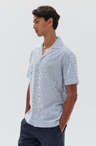 Seersucker Short Sleeve Shirt sold by Assembly Label