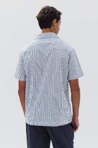 Seersucker Short Sleeve Shirt sold by Assembly Label