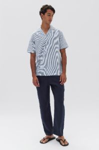 Seersucker Short Sleeve Shirt sold by Assembly Label