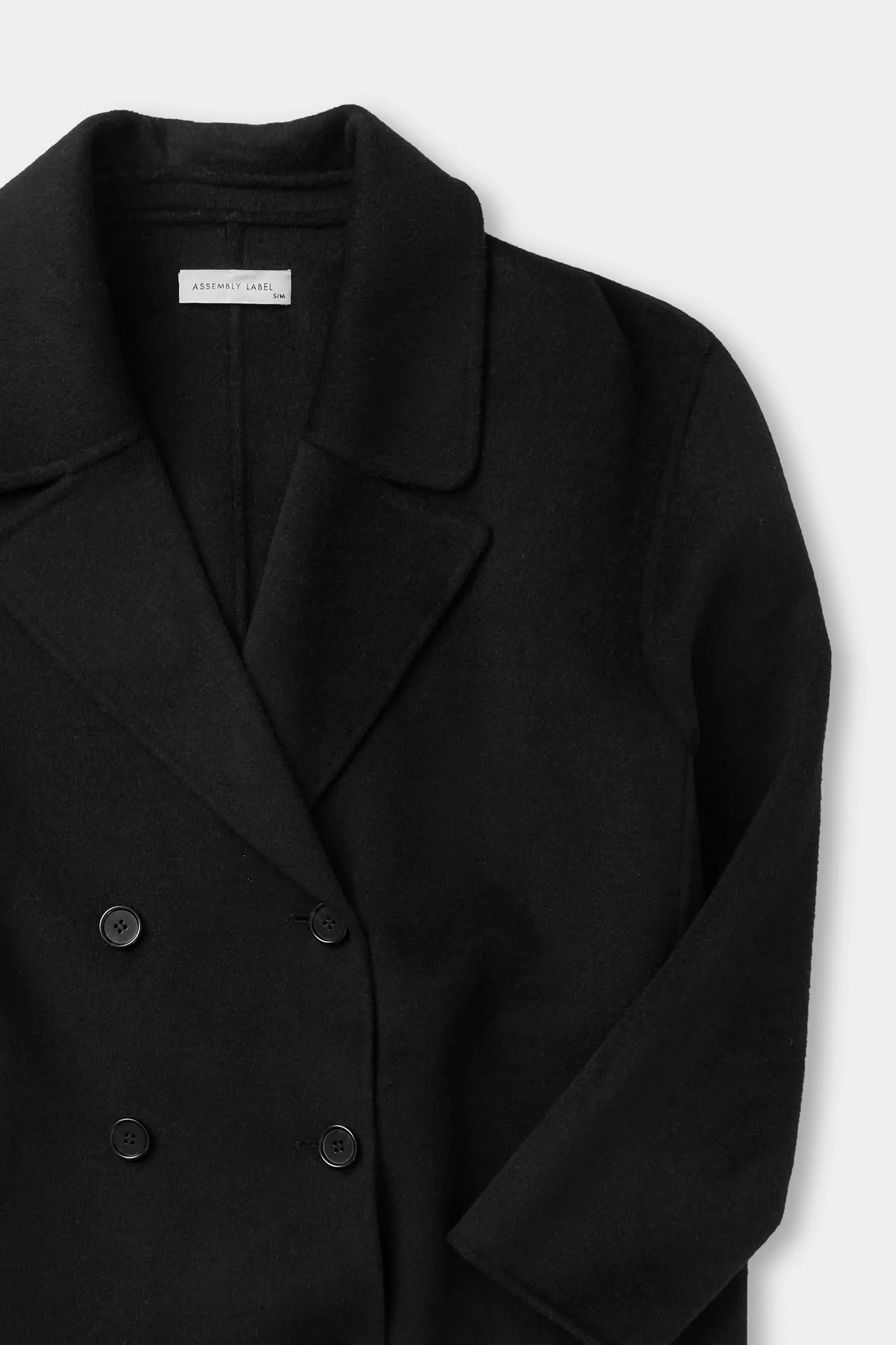 Re-Worn Womens Wool Double Breasted Coat sold by Assembly Label product image thumbnail 2