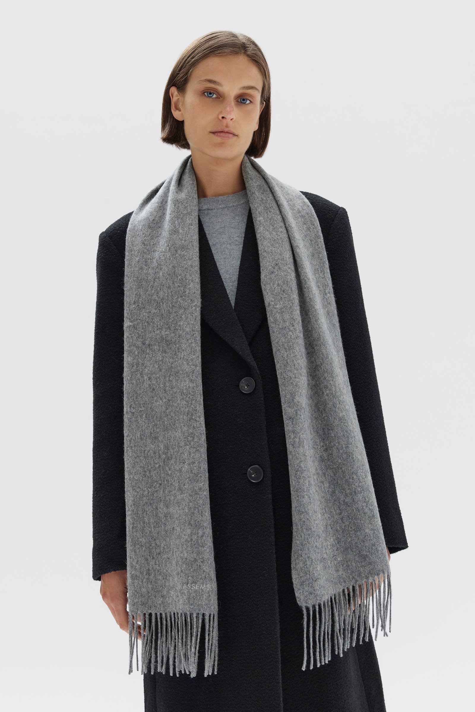 Solid Wool Scarf sold by Assembly Label product image thumbnail 3