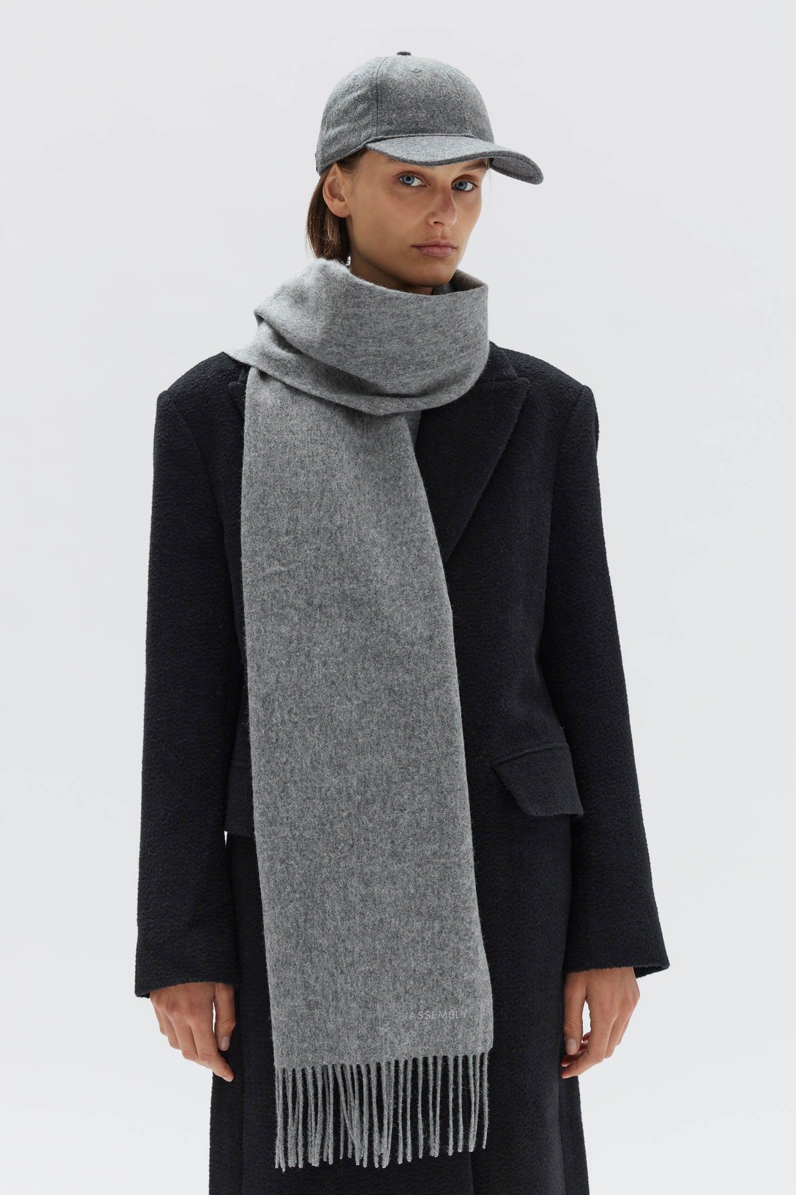 Solid Wool Scarf sold by Assembly Label product image thumbnail 4