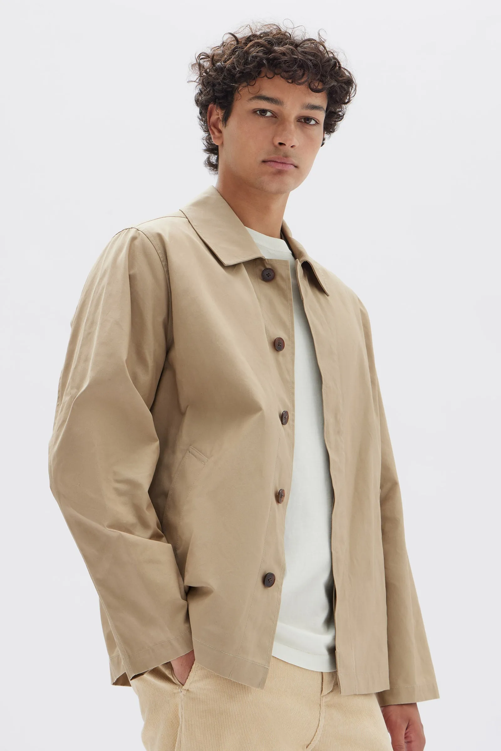 Waxed Cotton Jacket sold by Assembly Label